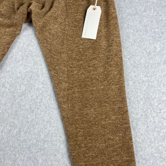 A Fine Line Jogger Pants Womens 24x31 Brown Elastic Waist Drawstring Lounge New - Picture 6 of 15